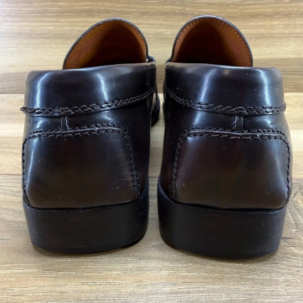 Tod's City Gommino Driving Penny Loafers Mens US‎ 8 Brown Modern Business Casual